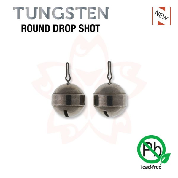 Sakura TUNGSTEN ROUND DROP SHOT 14gr Spinnblei