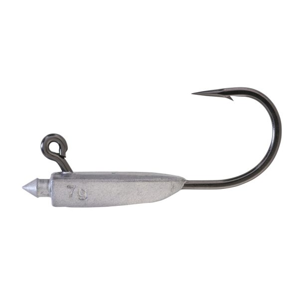 Sakura Tubflow Jighead Raw Finish 10,0gr 3/0 Jigkopf 3 Stück