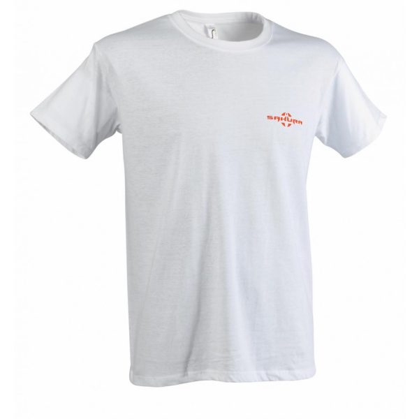 Sakura - T-SHIRT SAKURA PROMO WHITE - M - Oberbekleidung - T-Shirt