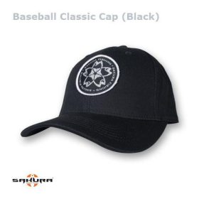 Sakura Cap Classic Black Baseballkappe