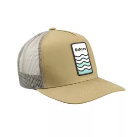 Sakura Trucker Cap Salbeigrün Baseballkappe