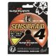 Sakura Sensibraid X4 Chart 0,08mm 150m Geflochtene Hauptschnur