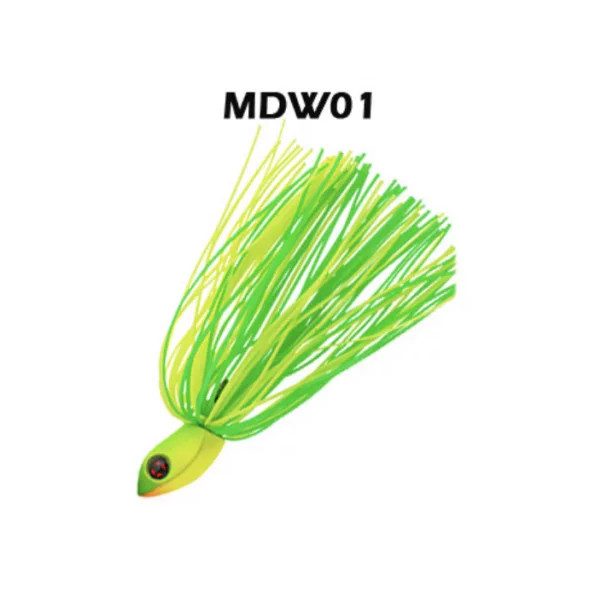 Sakura Bellamy Swim Jig Hot Chart 21gr Jigkopf mit Gummischürze