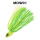 Sakura Bellamy Swim Jig Hot Chart 21gr Jigkopf mit Gummischürze