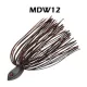 Sakura Bellamy Swim Jig French Craw 21gr Jigkopf mit Gummiskirt
