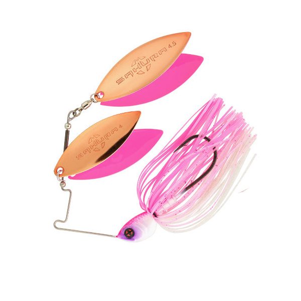 Sakura Cajun Spinnerbait DW Spinnerbait Jc10 (Kicker Pink) - 14gr