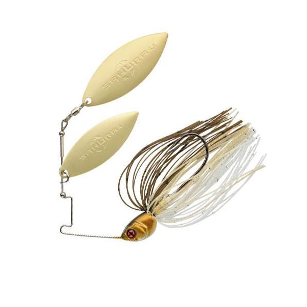 Sakura Cajun DW 14gr JC18 Spinnerbait - Goldglänzend