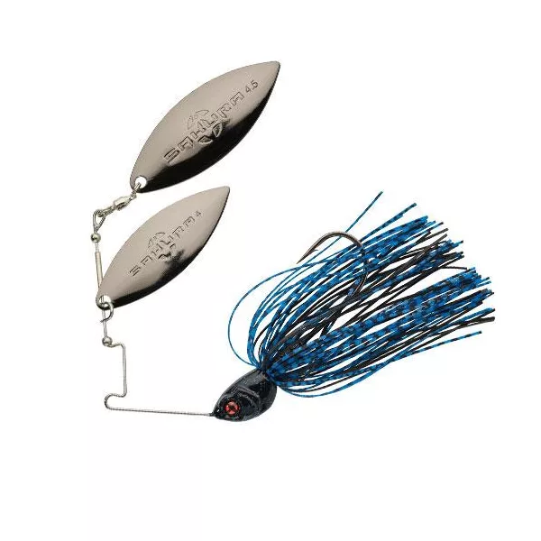 Sakura Cajun DW 21gr JC19 Spinnerbait - Schwarz Blau
