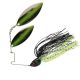 Sakura Cajun DW 21gr JC20 Spinnerbait - Schwarz Chartreuse