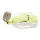 Sakura - CAJUN BLADED JIG 3/4 OZ - 21G - JC2 (White & Chart) - Blade Kunstköder