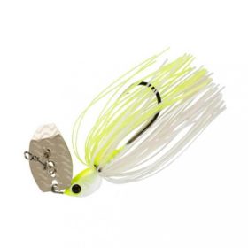   Sakura - CAJUN BLADED JIG 5/8OZ - 17,7G - JC2 (White & Chart) - Blade Kunstköder