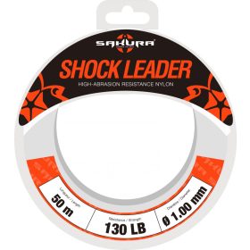 Sakura Shock Leader Clear 0,66mm 50m Monofile Vorfachschnur