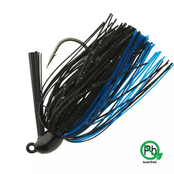 Sakura - TUNGSTEN SWIM JIG 1/4 OZ - 7,2G #BB (Black Blue) - Skirted Jigkopf