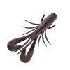 Sakura Zarigani Craw Soft Lure 78mm Kunststoffkrebs 112 Black Red Glitter