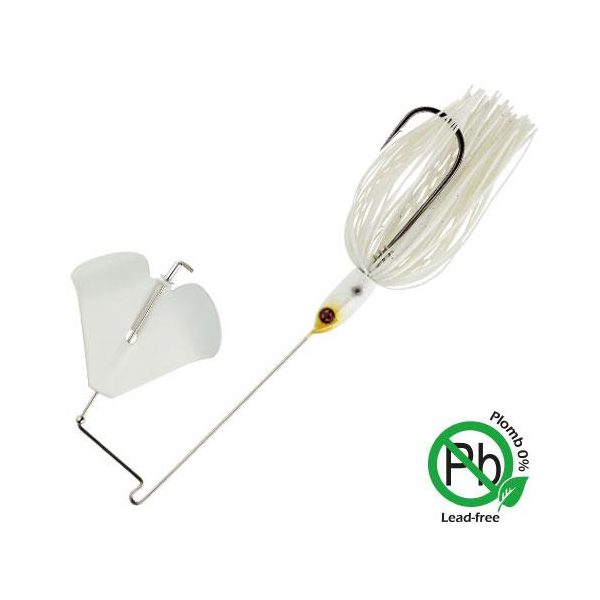 Sakura Cajun Buzzbait 10,5gr JC11 Spinnerbait - Kicker White