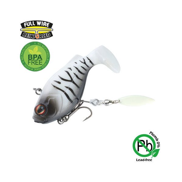 Sakura Tribbble 67 White Tiger 6,7cm 35,5gr Wobbler