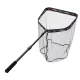 Sakura - Schwimmkescher SAKURA Rubber Mesh Special Float Tube - 55x50x65cm - Kescher mit Netz - Spinnfisch-Kescher