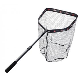   Sakura - Schwimmkescher SAKURA Rubber Mesh M - 60x50x50cm - Kescher mit Netz - Spinnfisch-Kescher