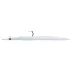 Sakura Majukeel Pearl White 13cm 2 Stk Kunststoffköder mit 1 Stk 18gr Makaira Jigkopf