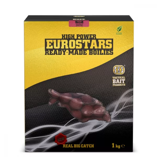 Sbs Eurostar Boilies Erdbeermarmelade 5 Kg 16 Mm
