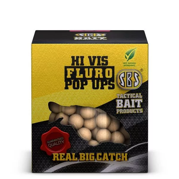 Sbs Fluro Pop Ups Erdbeere 100 g 10-14mm