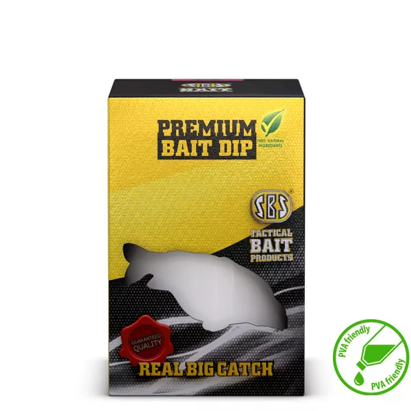 SBS Premium Bait Dip Krill Halibut 250ml