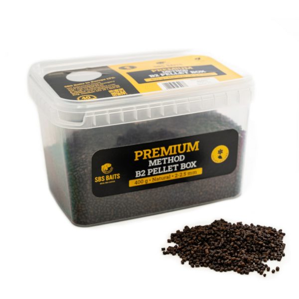 SBS Premium Method B2 Natural Pelletbox für kaltes Wasser 400gr