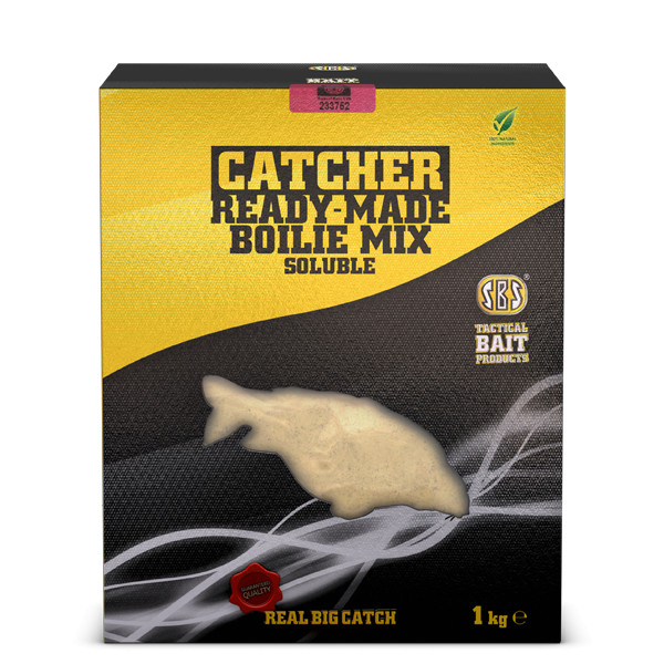 Sbs Soluble Catcher R-M Boilie Mix Tintenfisch&Erdbeere 1Kg