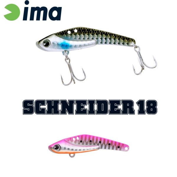 Ima Schneider 18 6,8cm 18gr 013 Pink Back Orange Belly Kunstköder