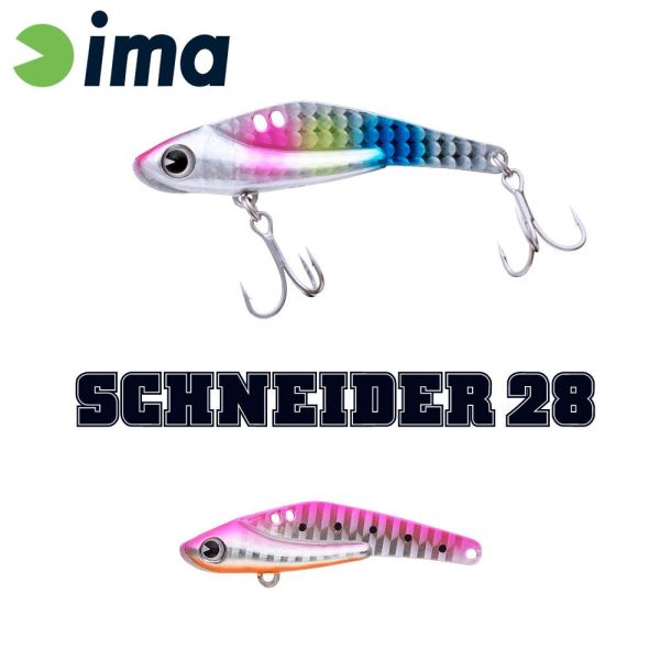 Ima Schneider 28 7,3cm 28gr 013 Pink Back Orange Belly Kunstköder