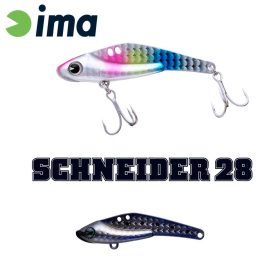 Ima Schneider 28 7,3cm 28gr 018 Black & Black Kunstköder