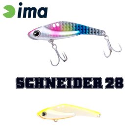 Ima Schneider 28 7,3cm 28gr 020 Chart Back Pearl Kunstköder