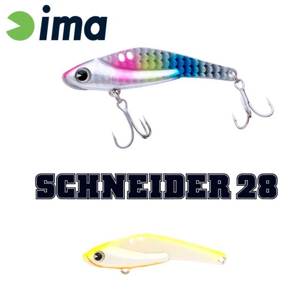 Ima Schneider 28 7,3cm 28gr 020 Chart Back Pearl Kunstköder