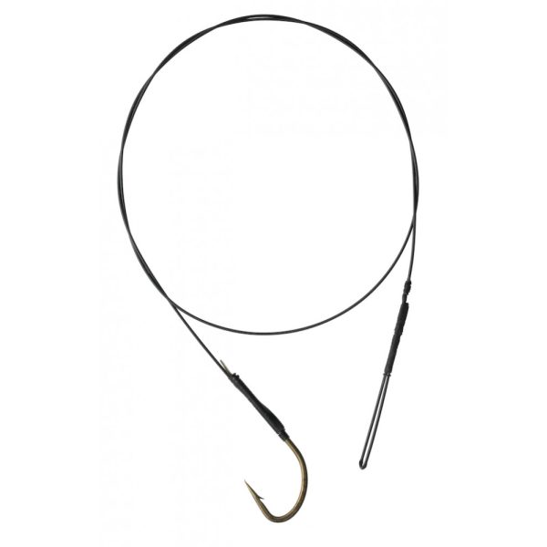 SERT - 7 STRAND TRACE WITH SINGLE HOOK - 60CM -15KG - Bissfestes Vorfach
