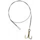 SERT - 7 STRAND TRACE WITH TREBLE HOOK - 60CM - 9KG - Bissfestes Vorfach