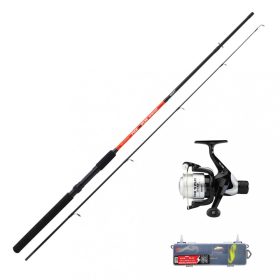 Sert Kit Fish n Play Spincast 2102 Rute und 201RD Rolle Set
