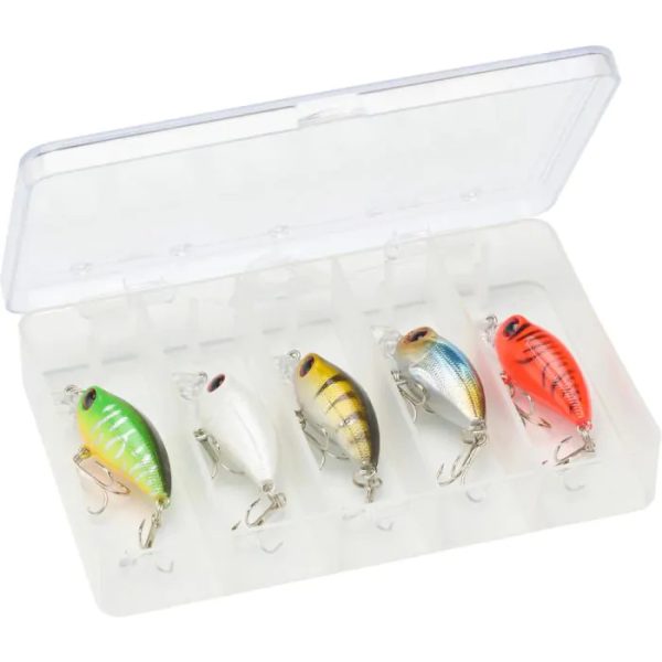 SRT Crankbait Kit 6,5cm 7gr Floating Wobbler Set 5 Stk.