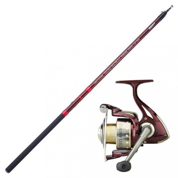 Sert Exceed Teletrout Finesse 300-3 Rute und Exceed SPN 1003RD Rolle Set
