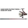 Sert Exceed Teletrout Finesse 400-4 Rute und Exceed SPN 1003RD Rolle Set