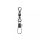 SERT - INTERLOCK SNAP + BARREL SWIVEL BLACK N°4 X6 - Wirbel
