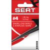 SERT - INTERLOCK SNAP + BARREL SWIVEL BLACK N°4 X6 - Wirbel