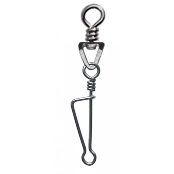 SERT - ITALIAN SWIVEL & SNAP LINK - NICKEL N°00 X8 - Wirbel