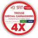 SRT 4x Moosgrün 0,20mm 270m Geflochtene Hauptschnur