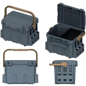 SRT 3090MF Dunkelgraue Angelgerätebox 35l 54x35x34,3cm