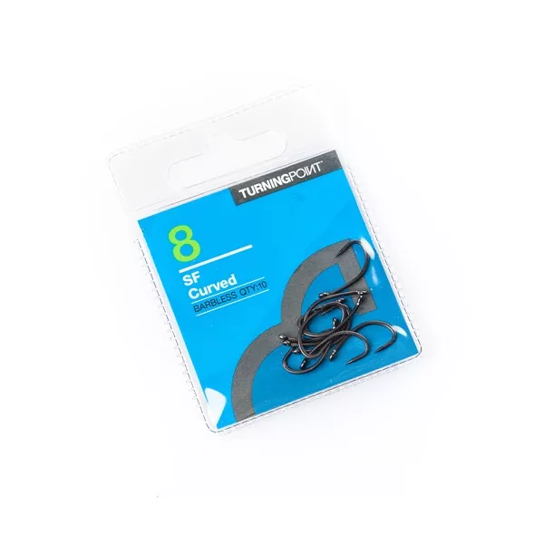 Spotted Fin Curved Barbless Haken ohne Widerhaken