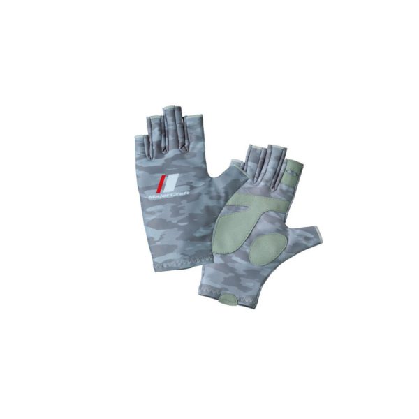 Major Craft UV-Cut Glove Hellgrau Camo Sommerhandschuh XL
