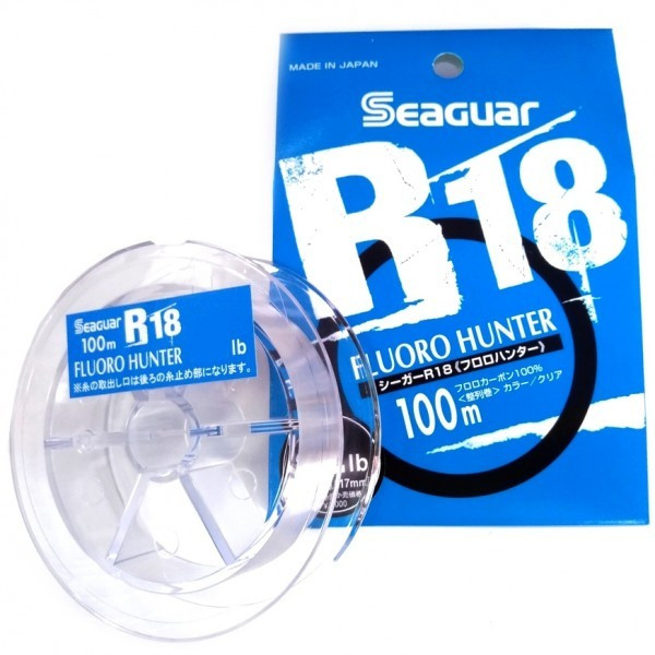 Seaguar R18 Fluoro Hunter Tact 0,148mm 100m Fluorocarbon Vorfachschnur