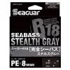 Seaguar R18 Kanzen Seabass Stealth Gray 150m 0,8Gou Geflochtene Hauptschnur