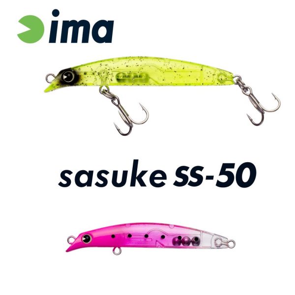 Ima Sasuke SS-50 5cm 1,7gr 011 Pink Shirasu Wobbler