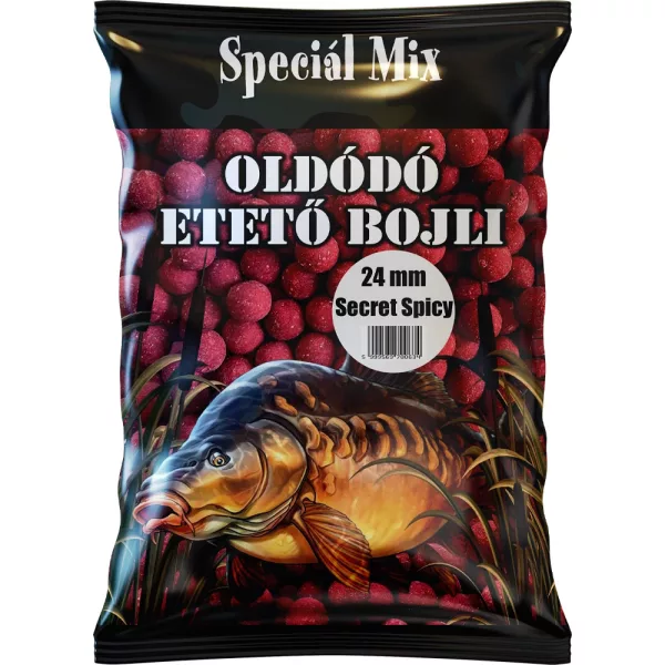 Speciál Mix 24mm Secret Spicy Löslicher Futterboilie 1kg